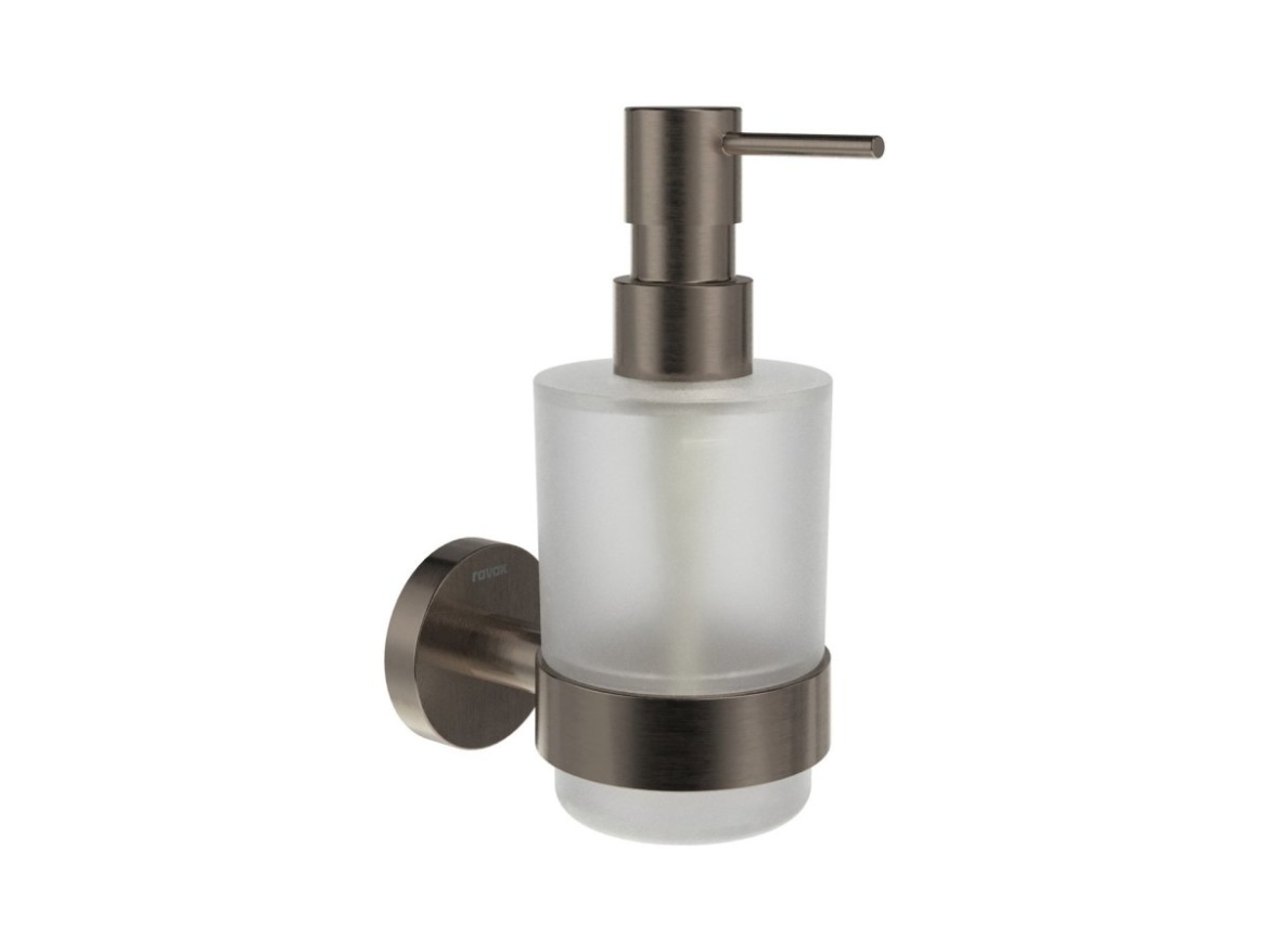 Ravak KN 231.30SSB Držák s dávkovačem mýdla, nerez kartáčovaná