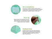 VespaGarden Zahradní fóliovník 2,5x4m VESPAGARDEN extra silný - zelený