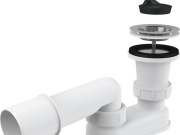 Alcadrain Vaničkový sifon A461 50, odpad 40/50 mm,  A461-50