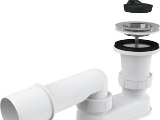Sifóny a príslušenstvo –  Alcadrain Vaničkový sifon A461 50, odpad 40/50 mm,  A461-50