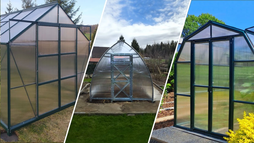 Üvegház összeszerelés