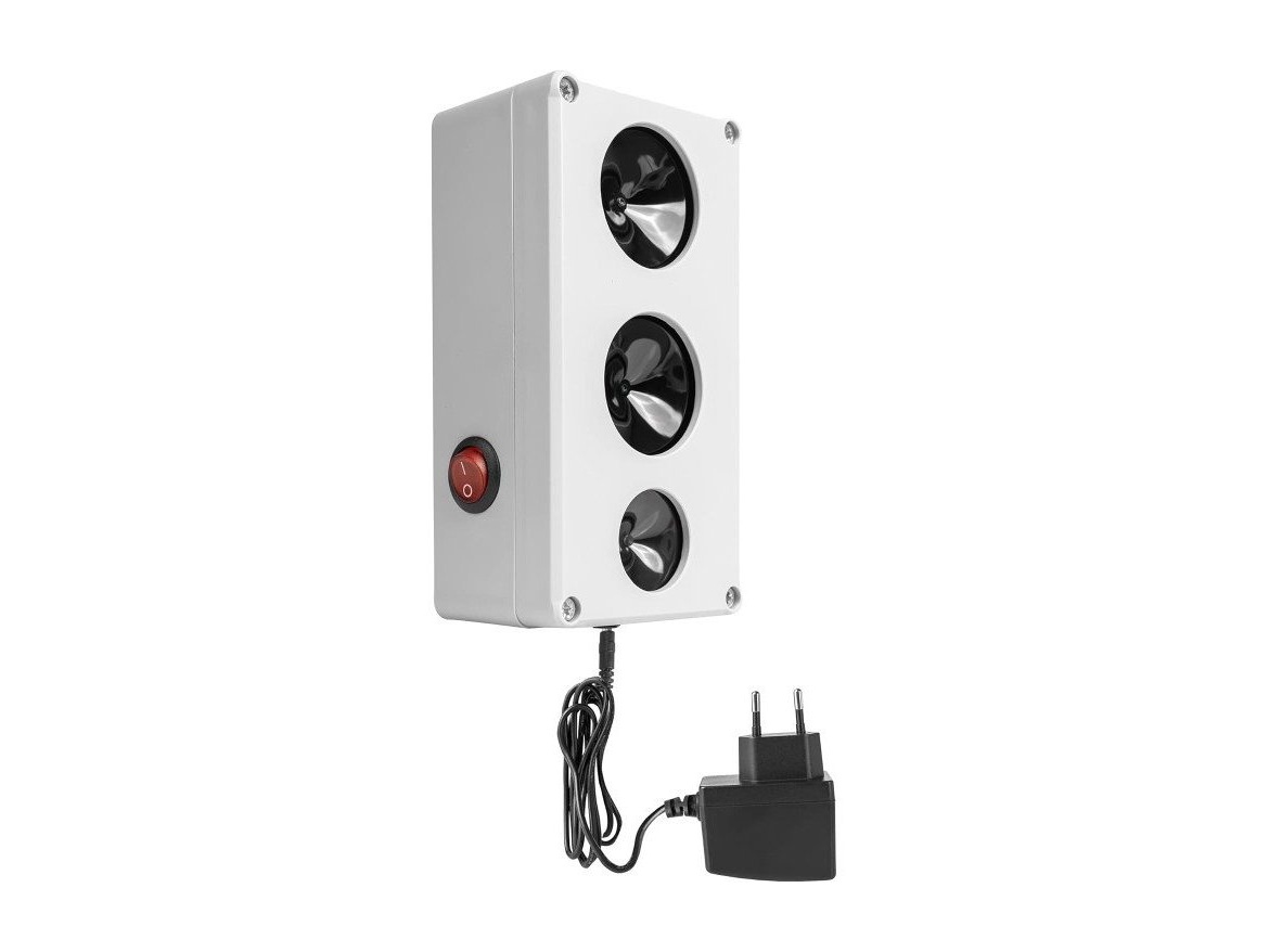 Scobax Vodotěsný ultrazvukový plašič na kuny, myši a potkany DRAGON ULTRASONIC C300