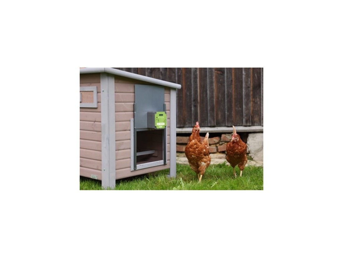 Scobax Automatické otevírání a zavírání kurníku EasyProtect 30x33 - kompletní sada