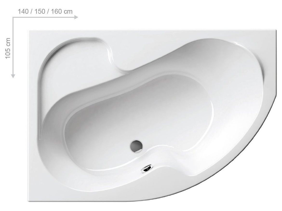 Ravak Vana Rosa I 140x105 P