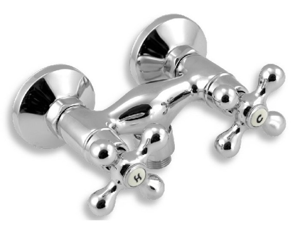 Novaservis Sprchová baterie Titania Retro II 150 mm, chrom, nástěnná, bez příslušenství,  99164/1,0