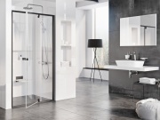 Ravak PDOP2 100, lesk+transparent