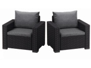 Záhradné kreslo Keter Křeslo California 2 ks