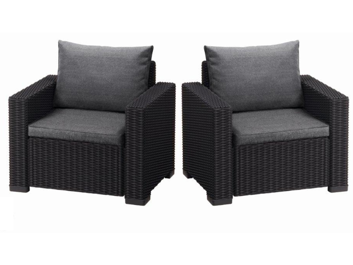 Zahradní křeslo Keter Křeslo California 2 ks