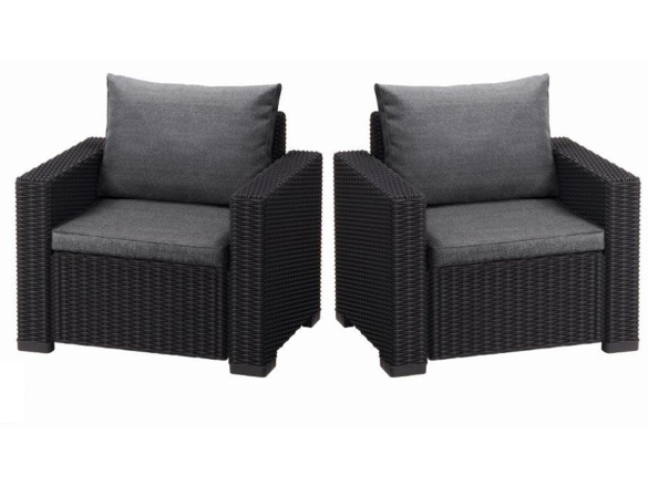 Zahradní křeslo Keter Křeslo California 2 ks