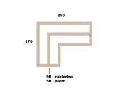 Vyvýšený záhon Česká Manufaktura Typ 5