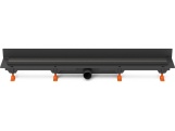 Žlab Chuděj LZB 40 Black (ke stěně)
