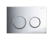 Geberit Deska ovládací GEBERIT OMEGA 20 chrom lesk/chrom mat, 115.085.KH.1