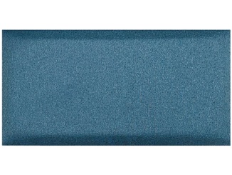 Čalouněné panely – Luna Rectangle 60x30 cm modrá