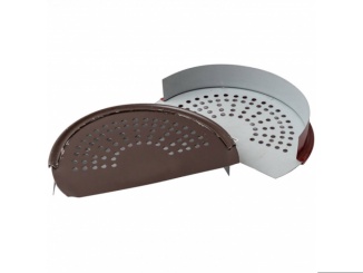 Koncovky – Classic čelo hřebenáče 150 x 90 mm RAL 8017 hnědá