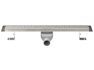 Műszaki higiénia –  Chuděj LZB 50 360° Nerez 1200 mm, Négyzet, fényes, K3