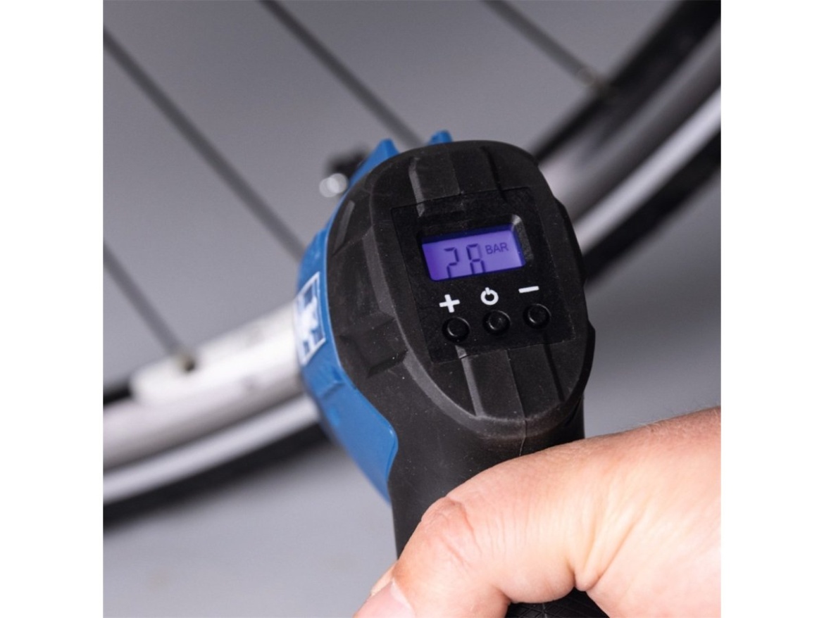 20 V IXES aku kompresor (bez baterie a nabíječky) Scheppach C-AC20-X