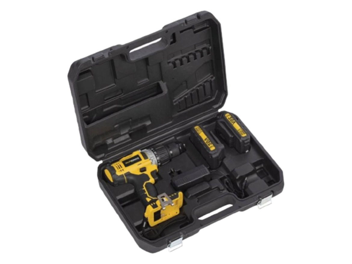 Aku vrtačka s příklepem Powerplus POWX00445