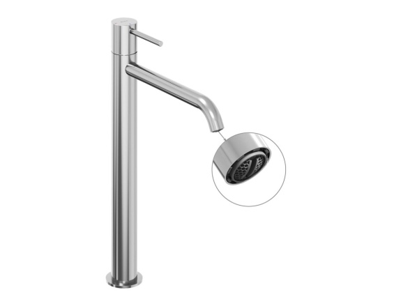 Ravak ES 015.61GLB Umývadlová batéria BeCool 340 mm bez odtokovej armatúry, Gold Brushed