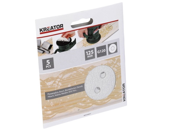 Kruhový Kreator brusný papír na barvu KRT 125mm