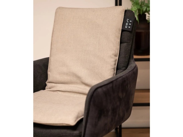 COSI Cosi vyhřívací podsedák double na baterii solid přírodní 90x40cm