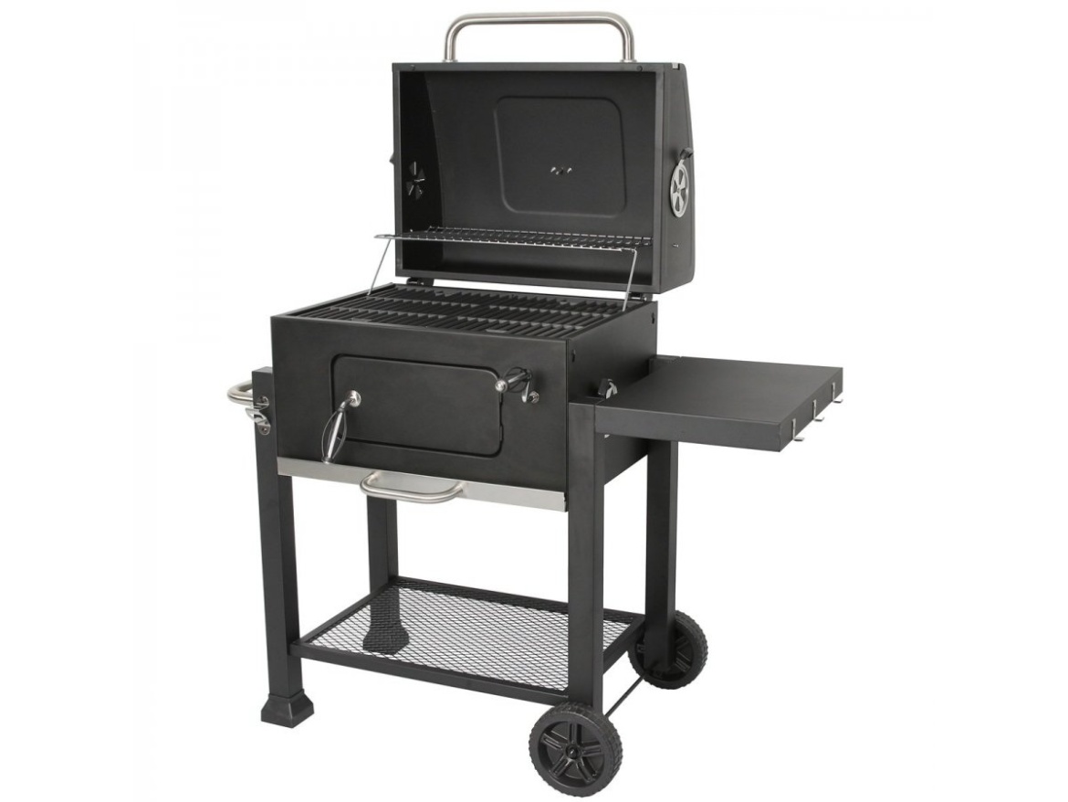 Gril na dřevěné uhlí  PRO Riwall PRO RCG 60