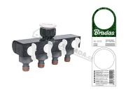 Bradas Čtyřcestný rozdělovač Bradas White Line blistr