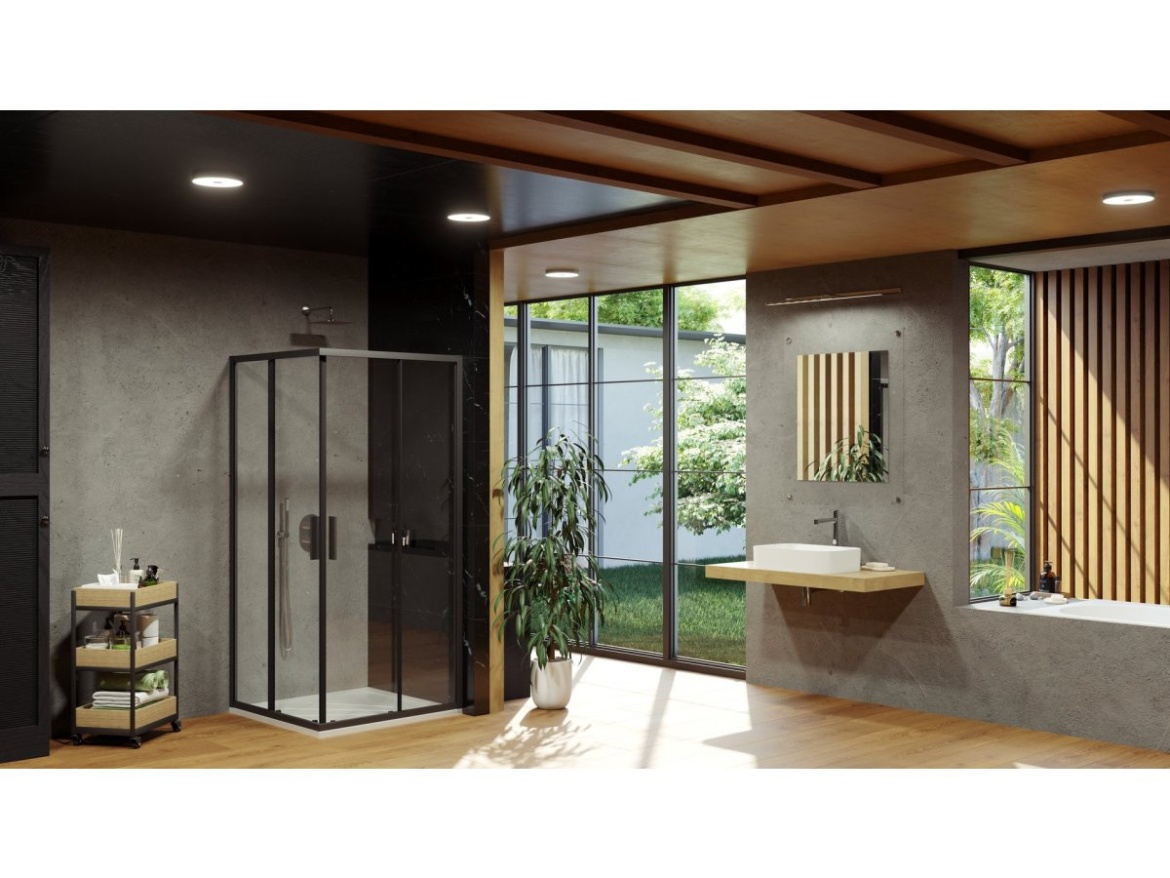 Ravak BLSRV2 90x90, lesk+transparent