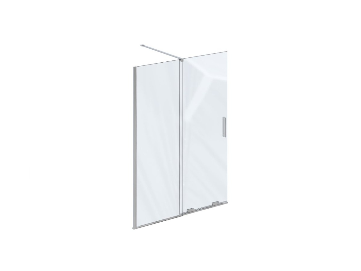 Ravak ROWI 120, černá+transparent