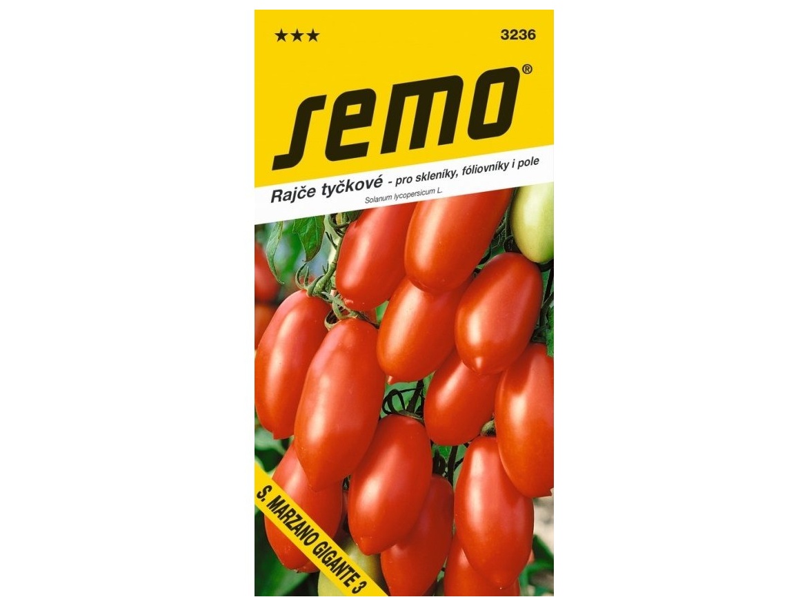 Semo Rajče tyčkové - S. Marzano Gigante 3 30s