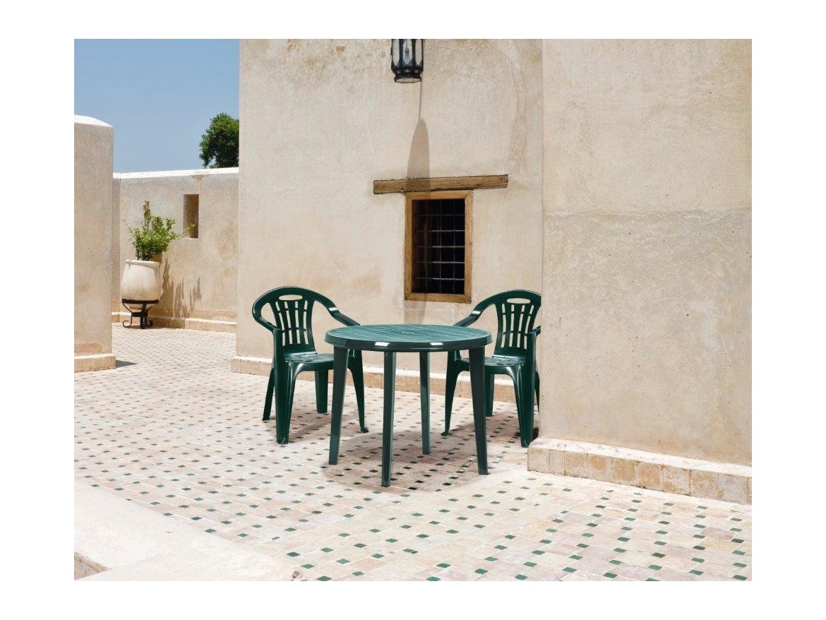 Keter Zahradní stůl  Lisa plastový tmavě zelený