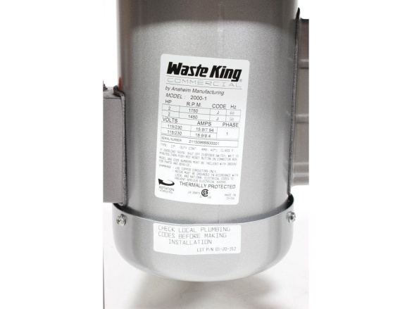 Drviče odpadu Waste King Commercial 2000