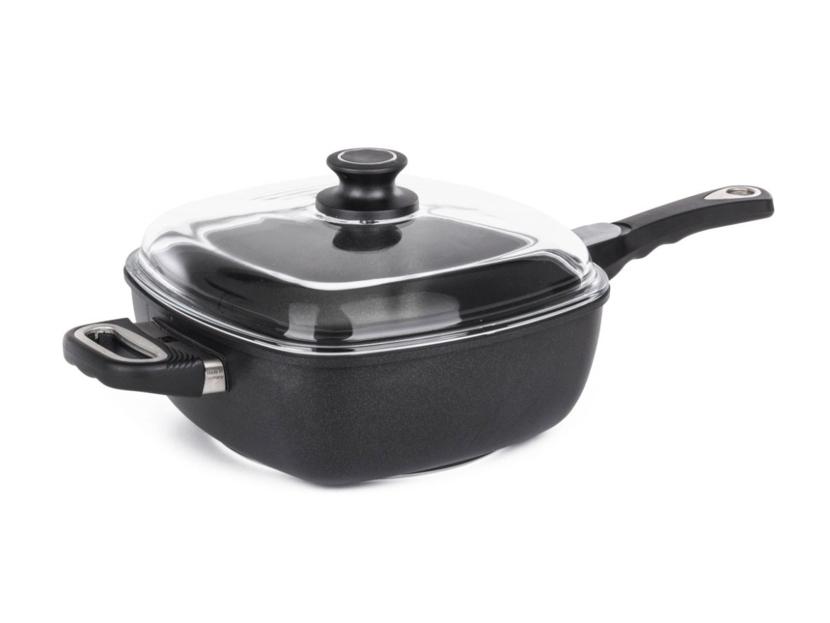 G21 Hluboká pánev  Cook 26 cm s poklicí a odnímatelnou rukojetí