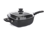 G21 Hluboká pánev  Cook 26 cm s poklicí a odnímatelnou rukojetí