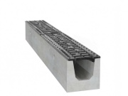 Betonový žlab s litinovou mříží Gutta B125