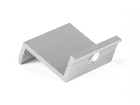 G21 Úchyt panelu  krajní stříbrný, pro panel 35 mm