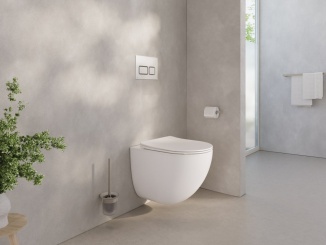 Sanitární keramika –  Ravak WC Chrome AquaSpin set, závesné, biela