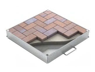 Elkingtoni aknák –  Poklop XP 250 900 x 900 mm 95 mm C250