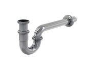 Ravak Umývadlový sifón U trubkový, chróm