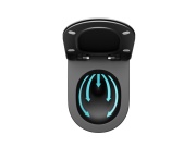 Ravak WC Uni Chrome RimOff, závesné, biela