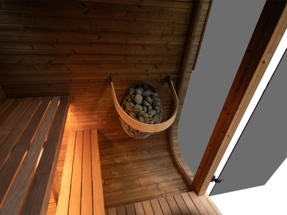 Vonkajšia sauna Bohemit Kubis