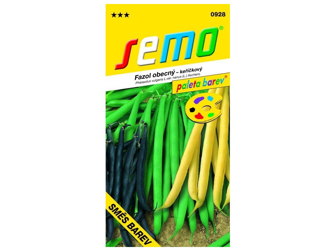 Semo Fazol keř. směs barev 10g - série PALETA