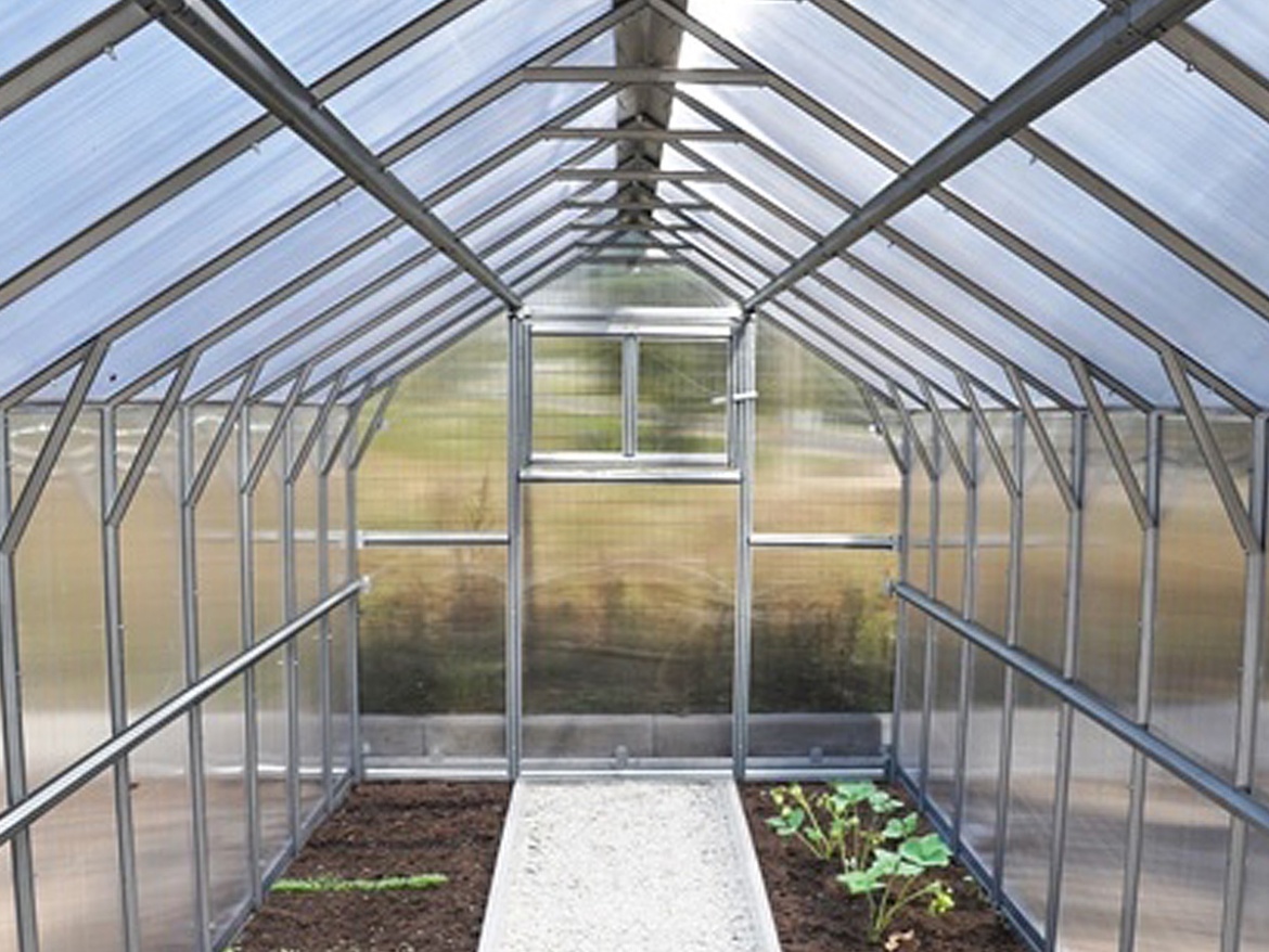 Záhradný skleník z polykarbonátu Gutta Gardentec H