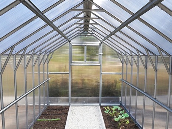 Záhradný skleník z polykarbonátu Gutta Gardentec H