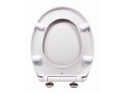 WC sedátka, záchodová prkna Schütte EASY CLIP bílé | Duroplast, Soft Close