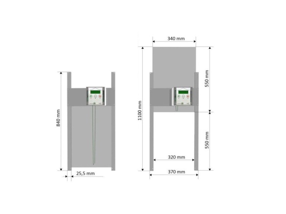 Scobax Komplet automatického otevírání a zavírání kurníku JOSTechnik HK-Bat 34x55 R