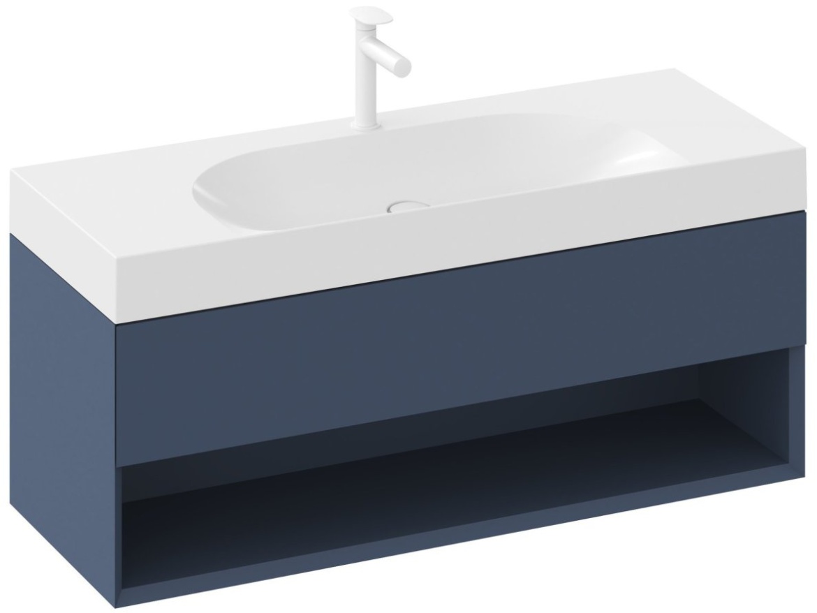 Ravak Umývadlo Lite 120/80 S, s otvorom pre batériu, bez prepadu