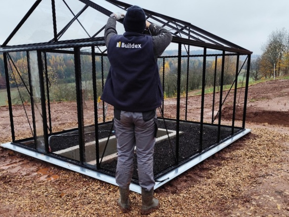 Montáže skleníků