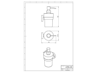 Koupelna a WC – Novaservis Dávkovač mýdla Metalia 11, chrom, , 0155,0