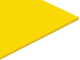 Polyvinylchloridové plné desky Gutta – Hobbycolor žltá 3 mm 500 x 1000 mm