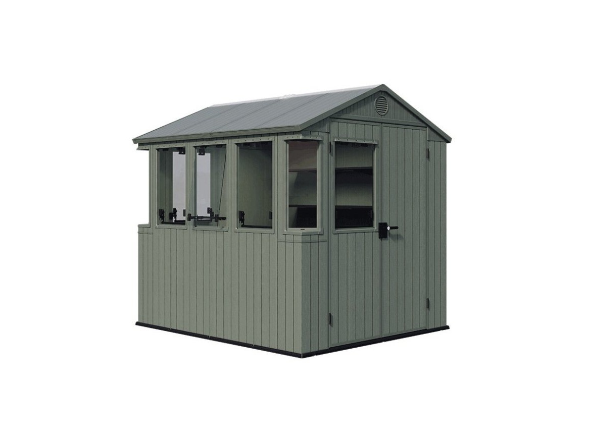 Keter Zahradní domek Keter Darwin Potting Shed 2v1 - zelený